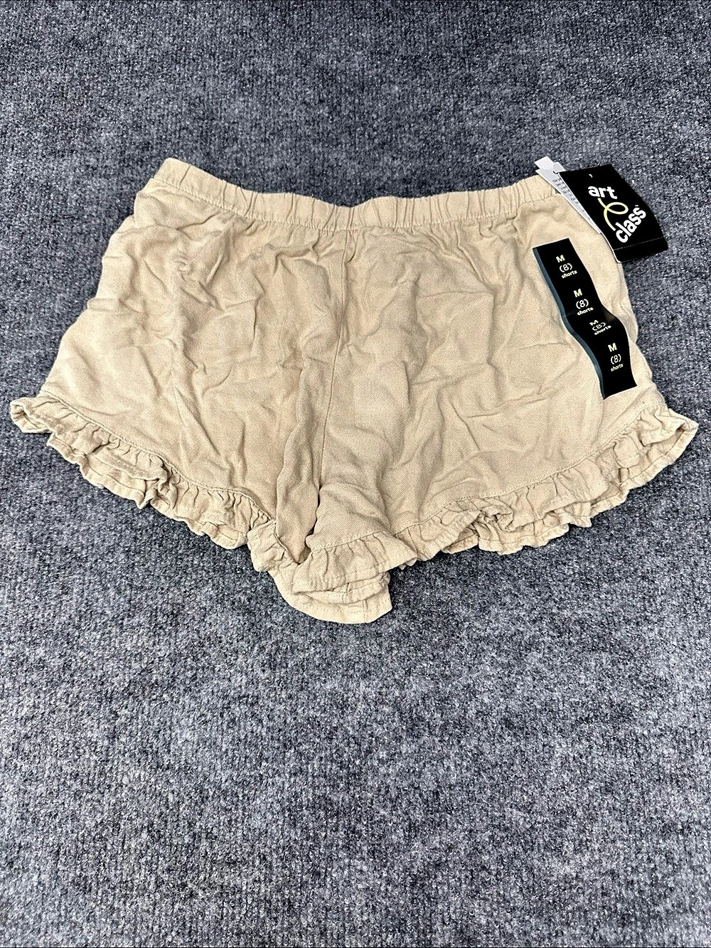 art class Women's Ruffle Shorts Rayon Size Medium NWT